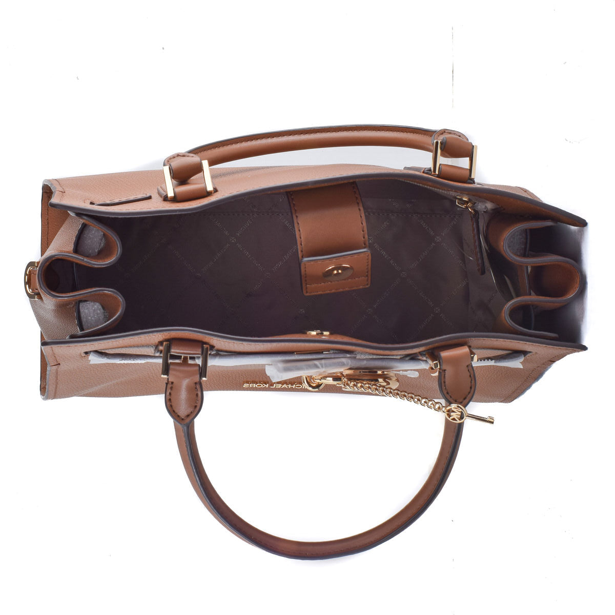 Michael Kors Medium Hamilton Bag (Brown)