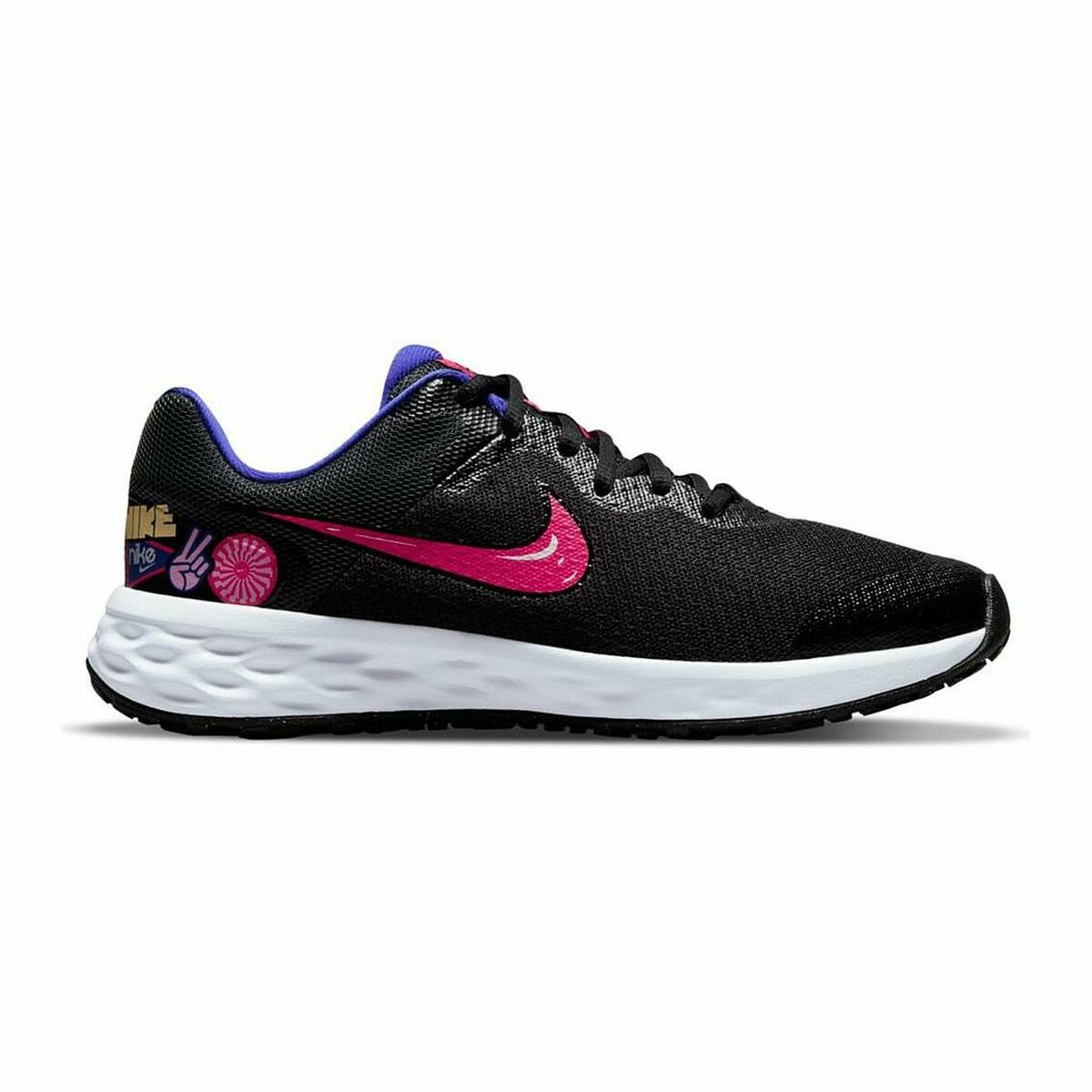 NIKE Revolution 6 SE "Street Art" DD1104 013 Graphic Sneakers