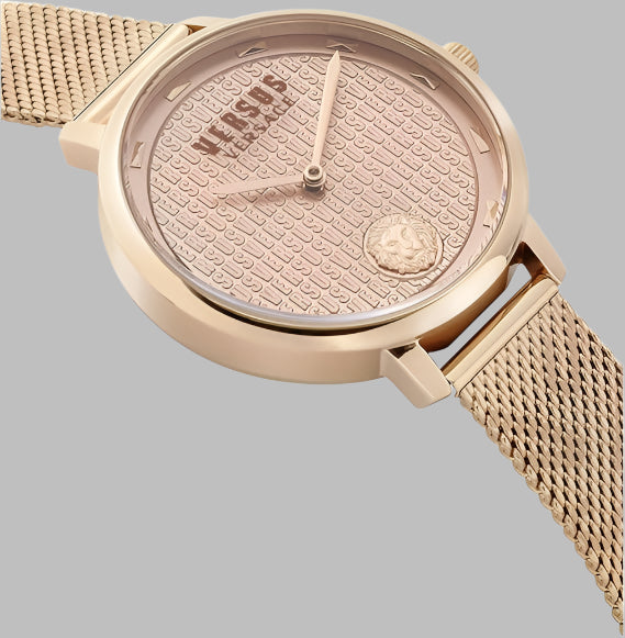 Versace Versus "La Villette" Stainless Pink Watch