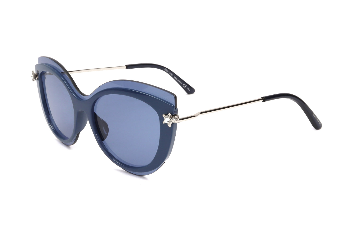Jimmy Choo CLEA Star Sunglasses (BLUE)