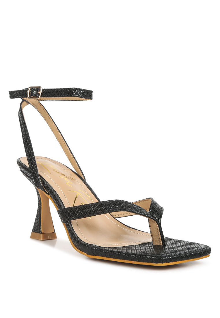London Rag “Celty” Ankle Strap Heel Sandals