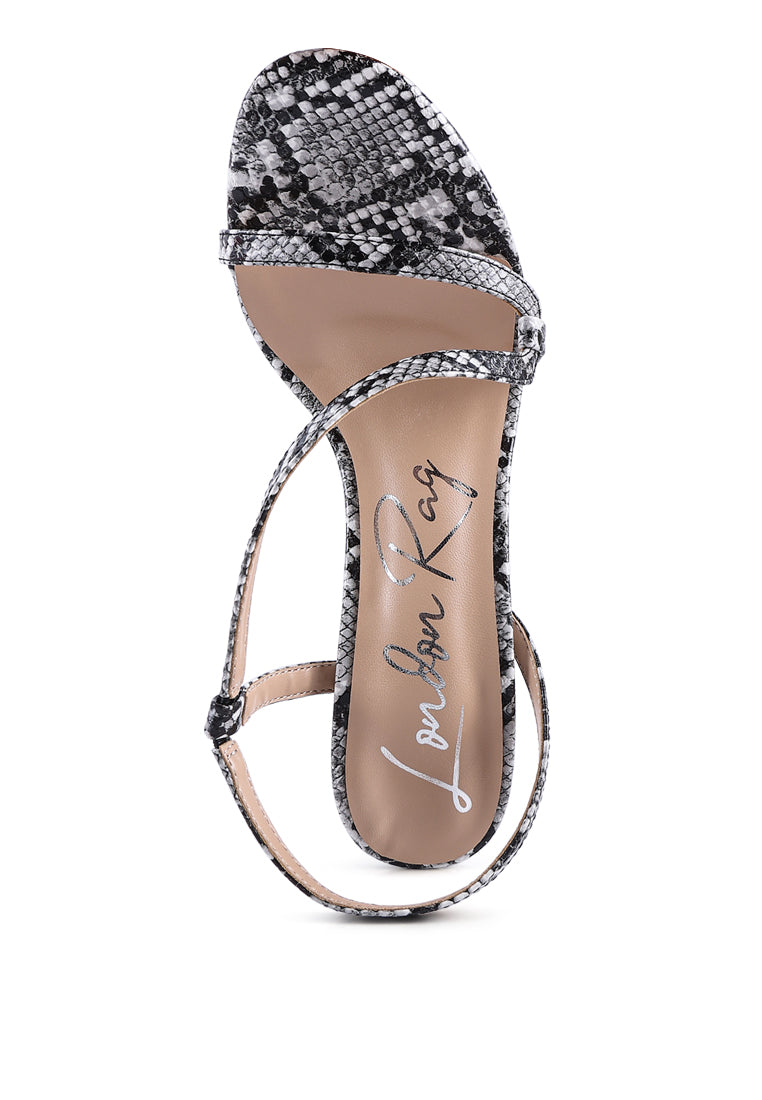 London Rag “Epoque” Slingback Heeled Sandals
