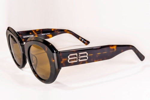 BALENCIAGA Rive Gauche Round Sunglasses