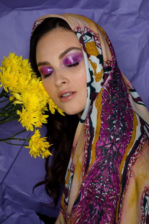 Printed Sway Modal Square Scarf