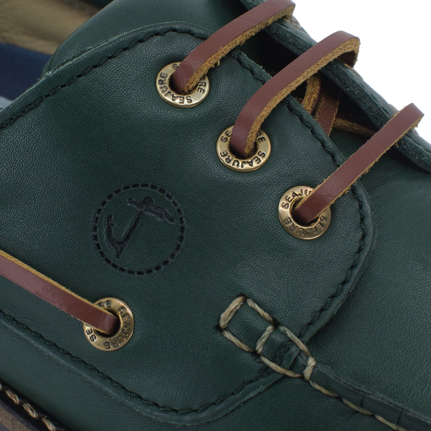 Men's Seajure "Keem" Leather Boat Shoes