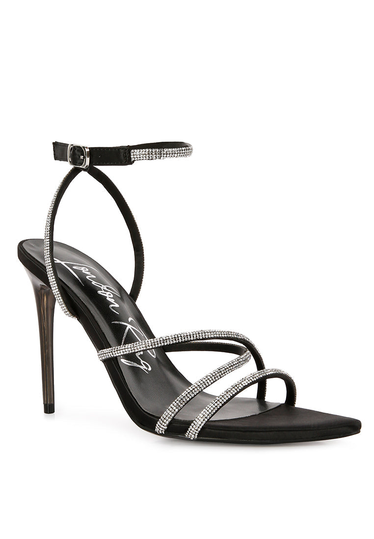 London Rag “Dare Me” Embellished Point Stiletto