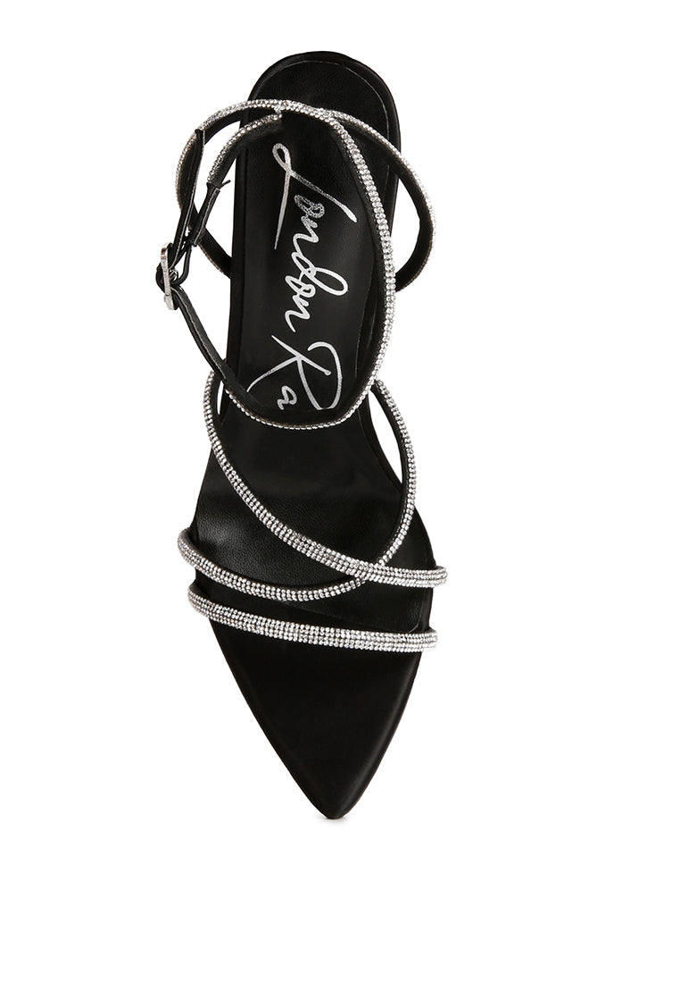 London Rag “Dare Me” Embellished Point Stiletto