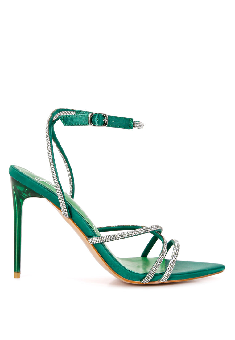 London Rag “Dare Me” Embellished Point Stiletto