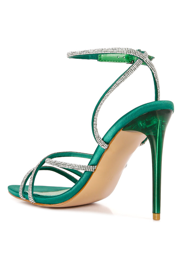 London Rag “Dare Me” Embellished Point Stiletto