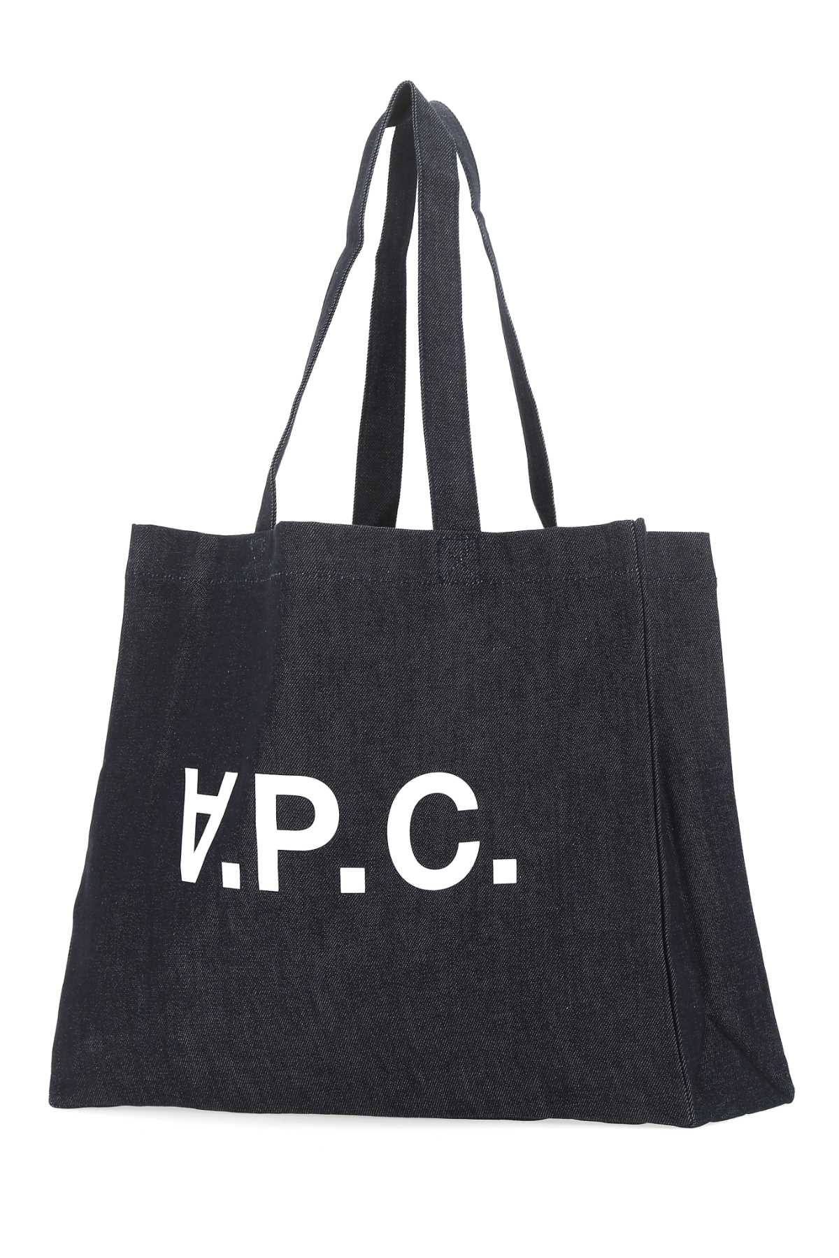 A.P.C. Daniela Large Shopping Tote (Dark Denim)
