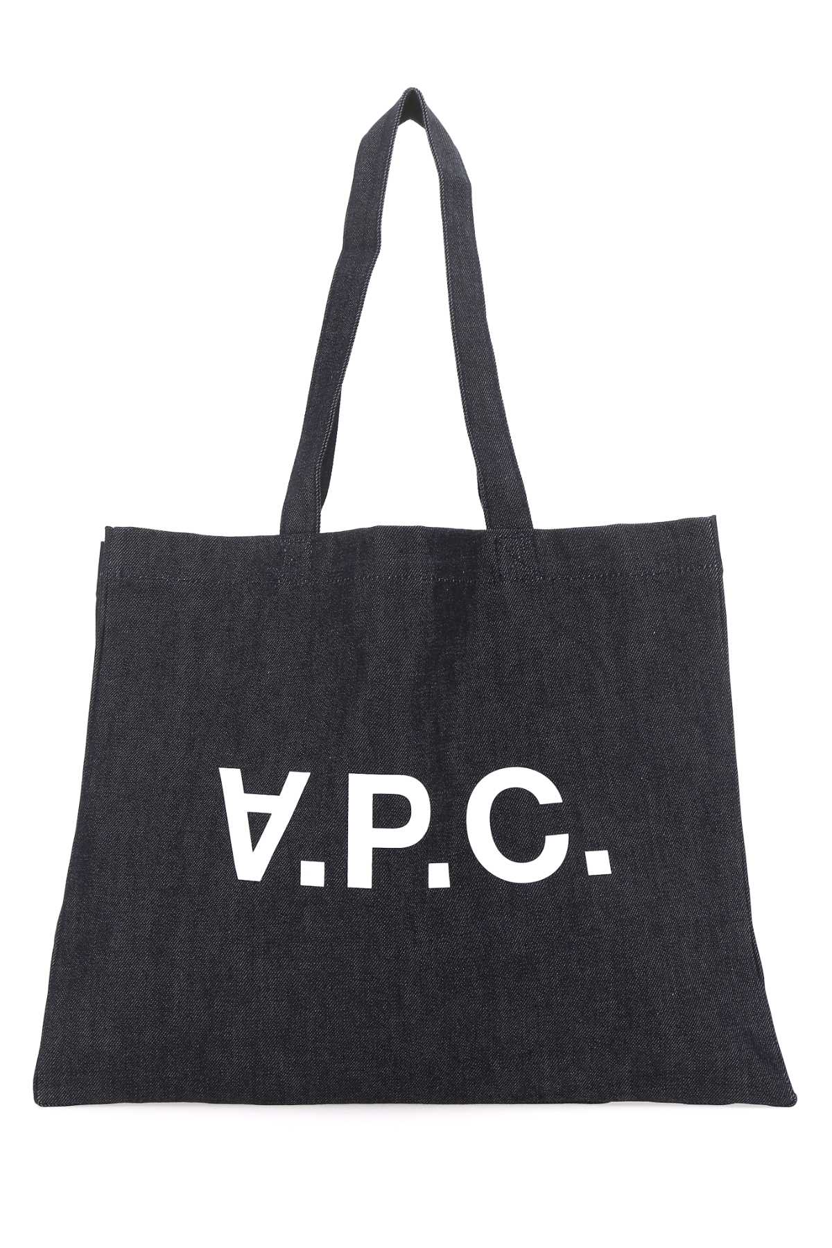 A.P.C. Daniela Large Shopping Tote (Dark Denim)