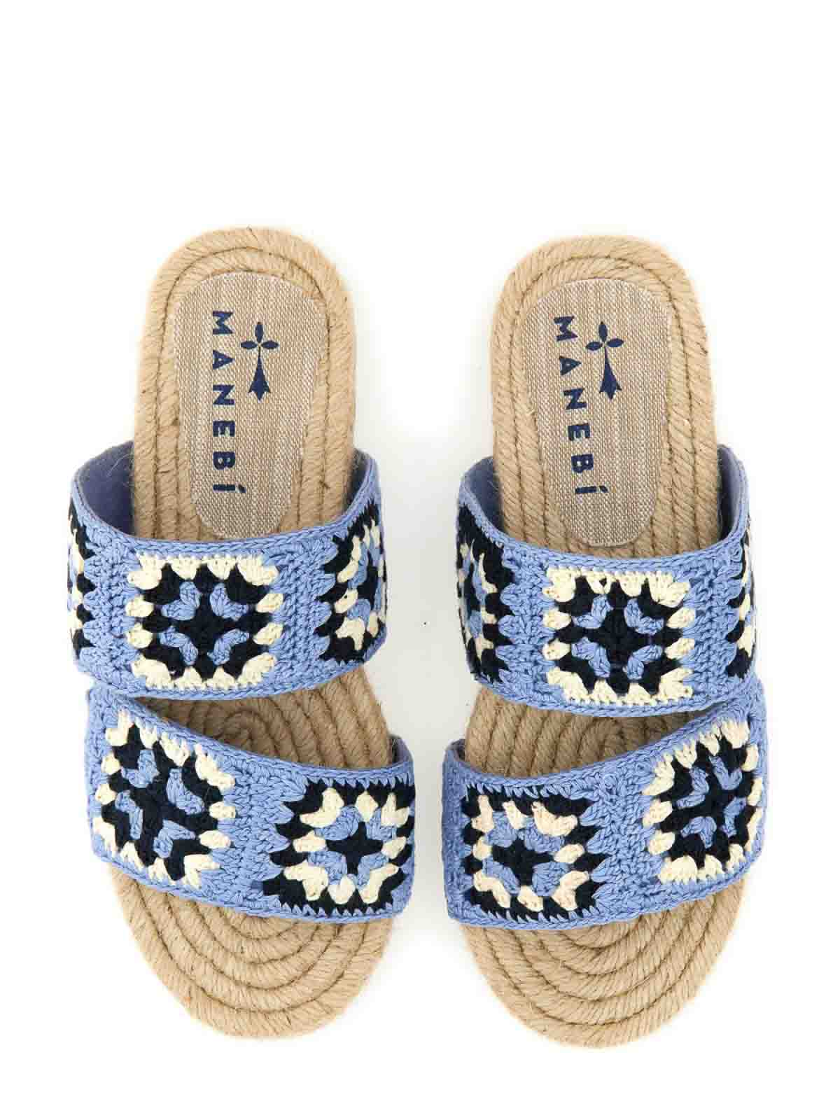 MANEBI 3275709 Sandals (Multi Blue)
