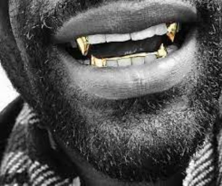 All Fangs Gold Plated Grillz Set