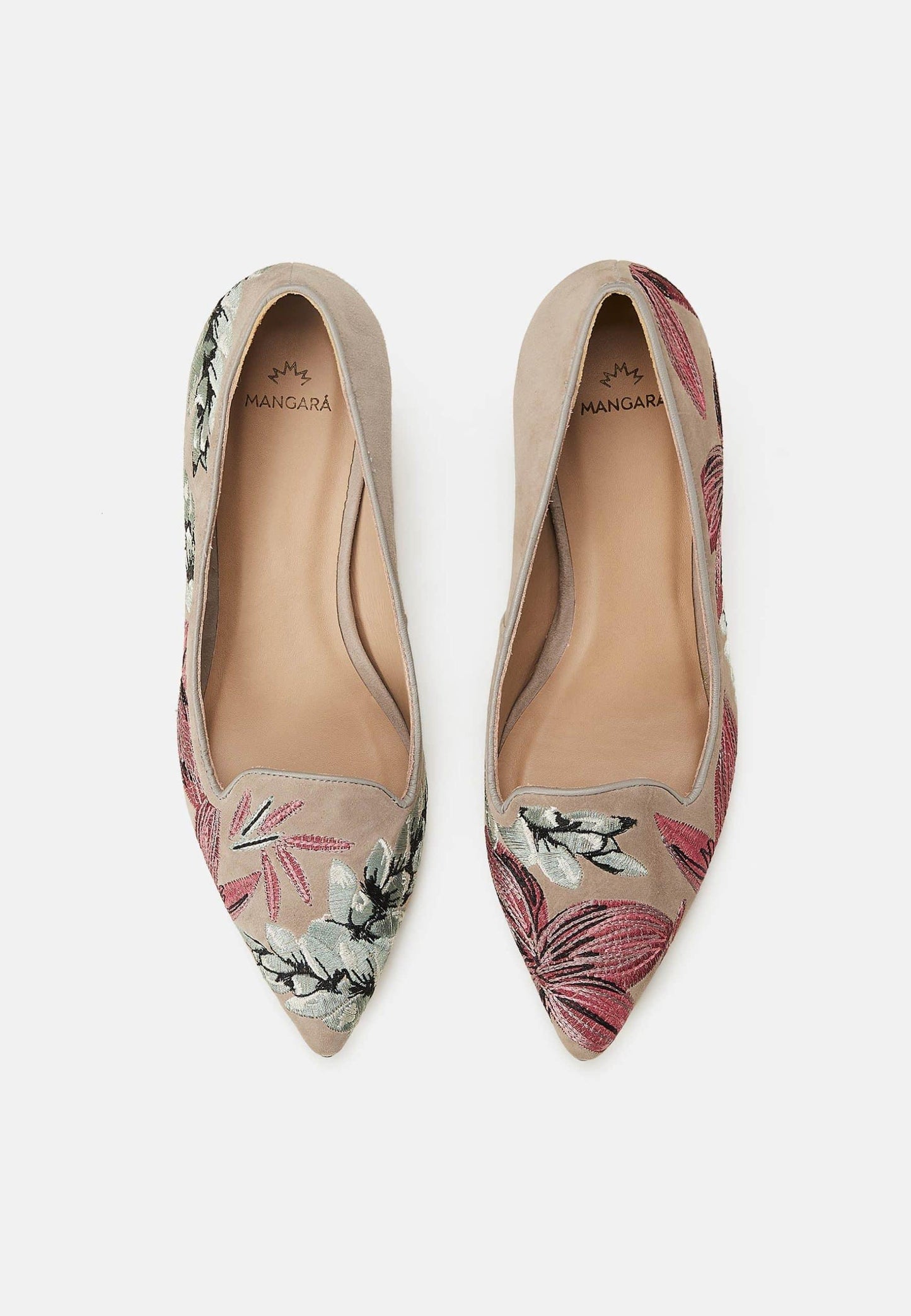 Mangará Ipê Genuine Leather Kitten Pumps