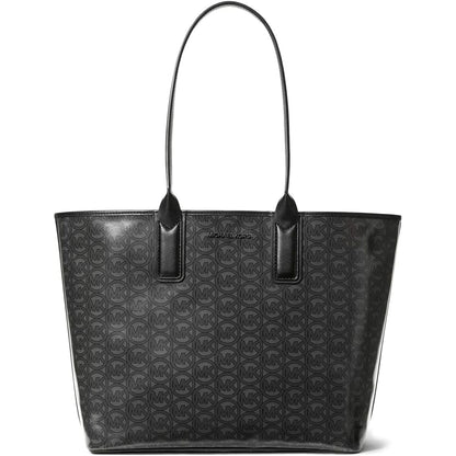 Michael Kors Large Jodie Jacquard Tote (Black)