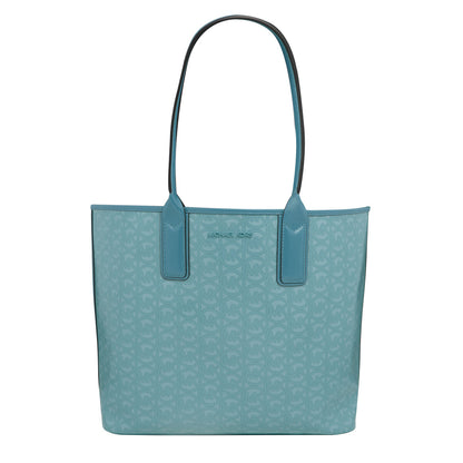 Michael Kors Large Jodie Jacquard Tote (Blue)