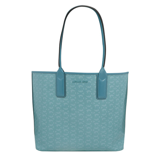 Michael Kors Large Jodie Jacquard Tote (Blue)