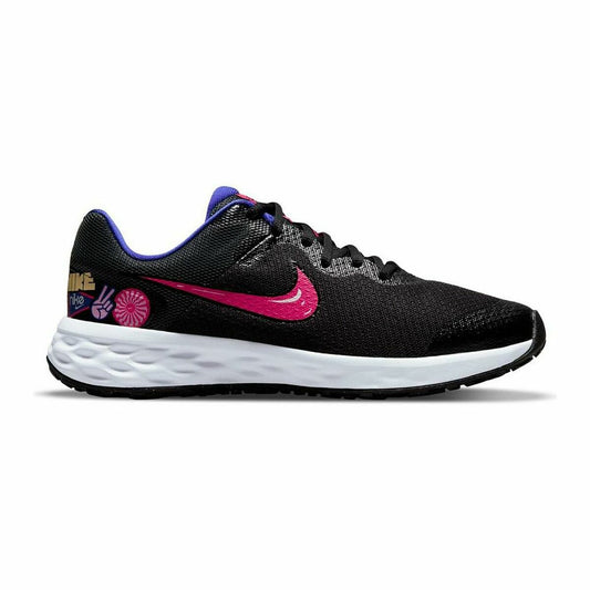 NIKE Revolution 6 SE "Street Art" DD1104 013 Graphic Sneakers