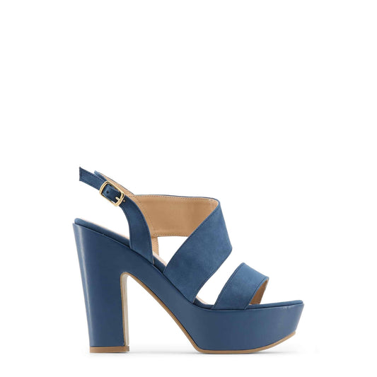Made in Italia "FIAMMETTA" Platform Sandals (Navy Blue)