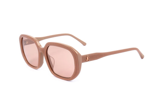 Women's Jimmy Choo KARLY Sunglasses (Nude)