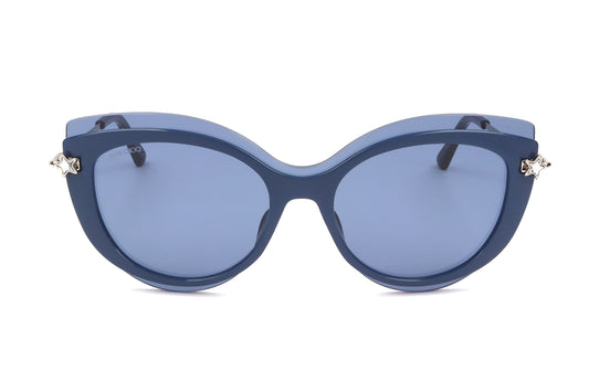 Jimmy Choo CLEA Star Sunglasses (BLUE)