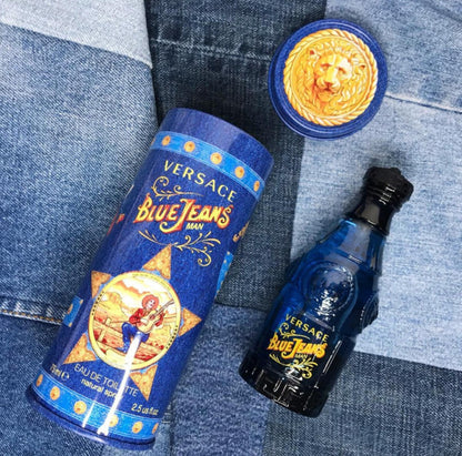 Versace Men's Blue Jeans Perfume (75 ml)