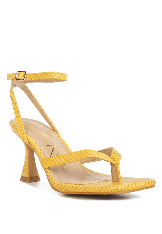 London Rag “Celty” Ankle Strap Heel Sandals