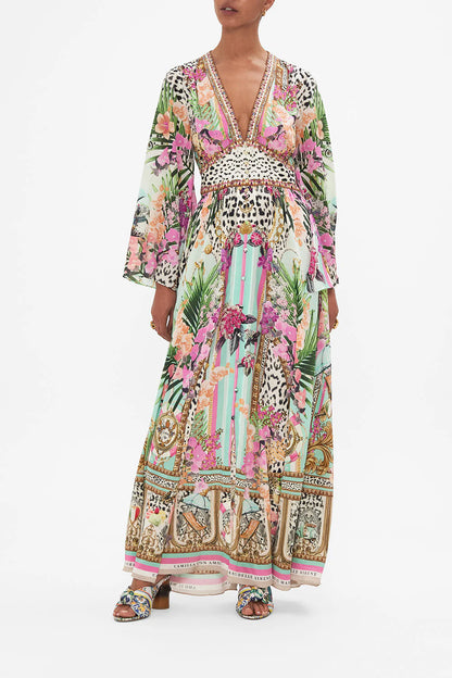 CAMILLA 100% Silk "Dear Amore Mio" Kimono Dress