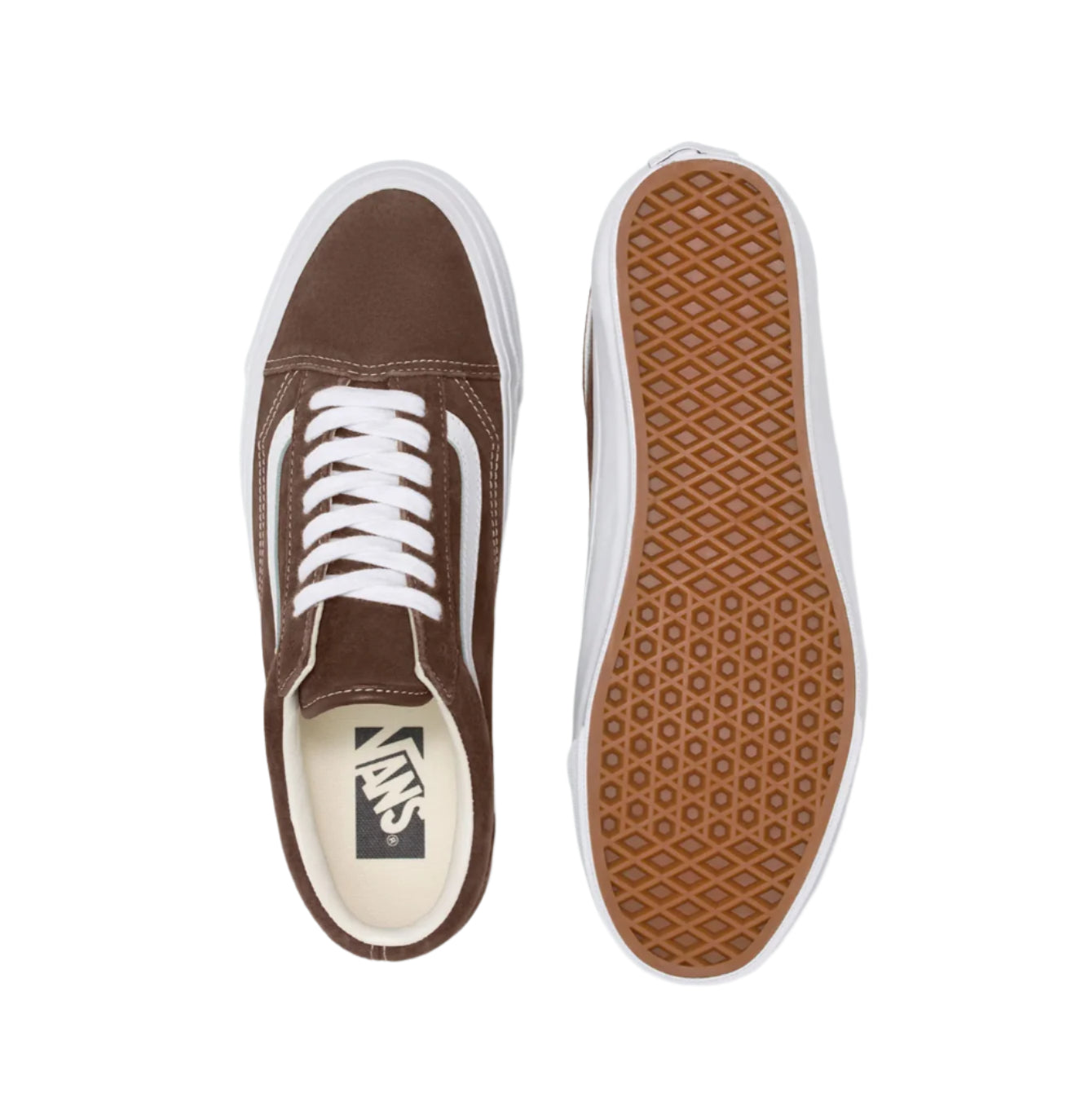 VANS Old Skool 36 LX Suede Sneakers (Plotting Soil Brown)