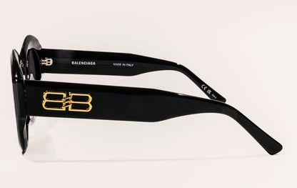 BALENCIAGA Rive Gauche Round Sunglasses