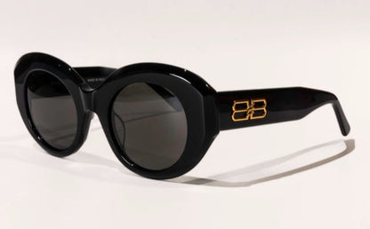 BALENCIAGA Rive Gauche Round Sunglasses