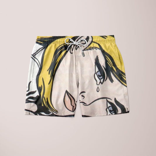 Microfibre "Tears That Pop" Shorts