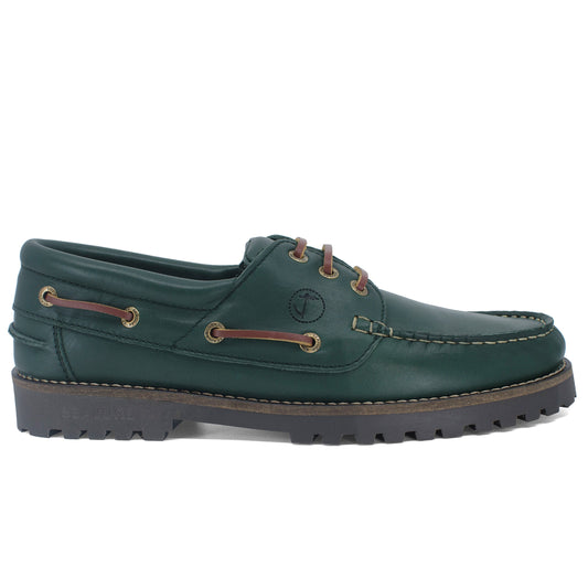 Men's Seajure "Keem" Leather Boat Shoes