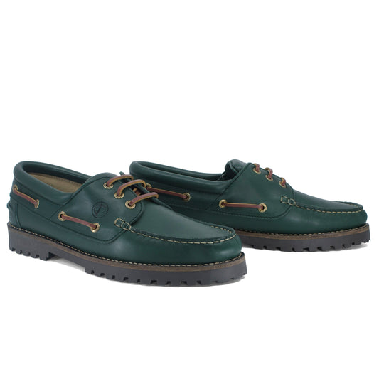 Men's Seajure "Keem" Leather Boat Shoes