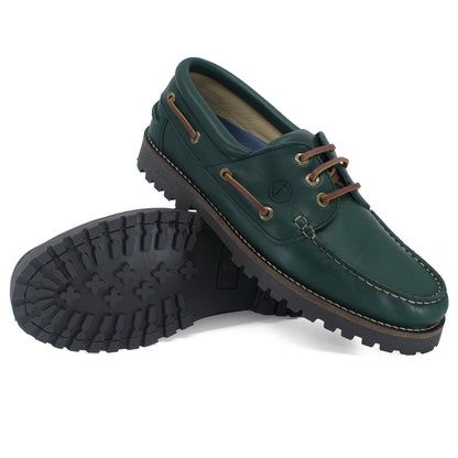 Men's Seajure "Keem" Leather Boat Shoes