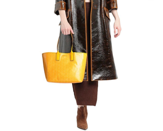 Michael Kors Jodie Jacquard Tote (Butter Yellow)