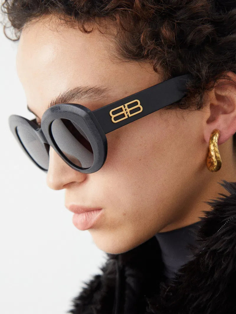 BALENCIAGA Rive Gauche Round Sunglasses