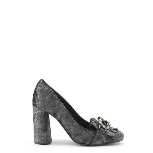 Made in Italia "Enrica" Fringed Pumps (Black)