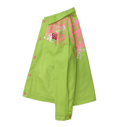 Splash-Ink Cotton Street Wear Jacket