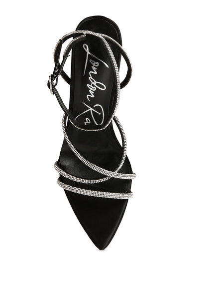 London Rag “Dare Me” Embellished Point Stiletto