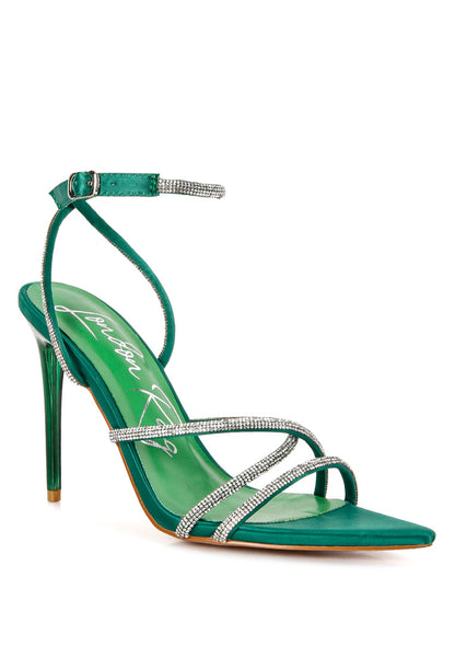 London Rag “Dare Me” Embellished Point Stiletto