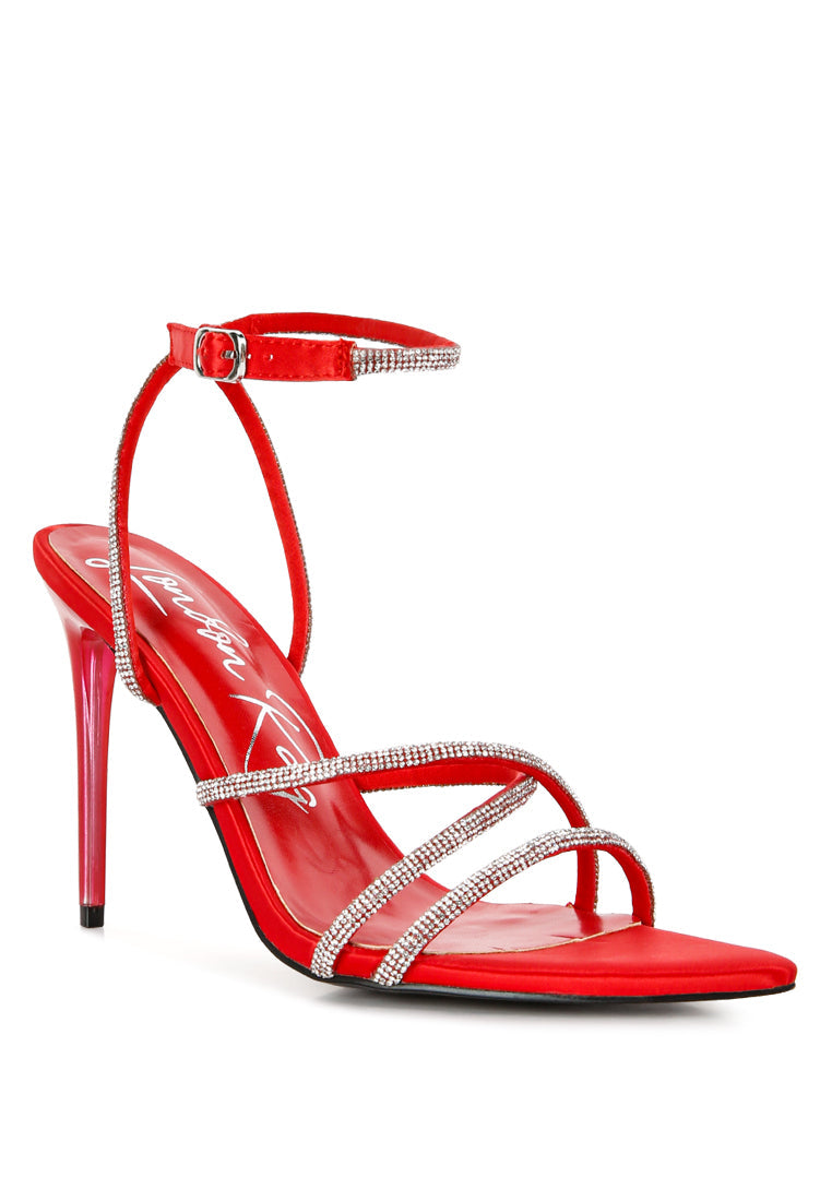 London Rag “Dare Me” Embellished Point Stiletto