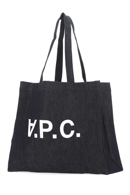 A.P.C. Daniela Large Shopping Tote (Dark Denim)