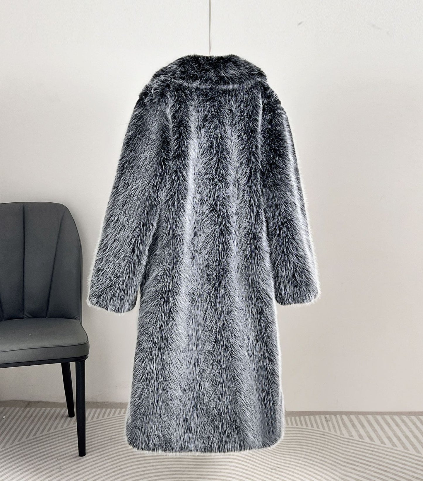 Royal Faux Fur Maxi Coat