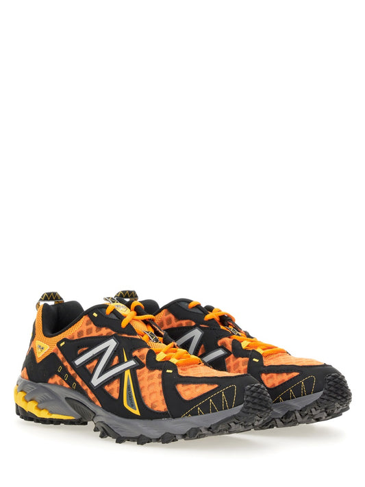 NEW BALANCE 610v1 Panelled Sneakers (Sun Glow Orange)