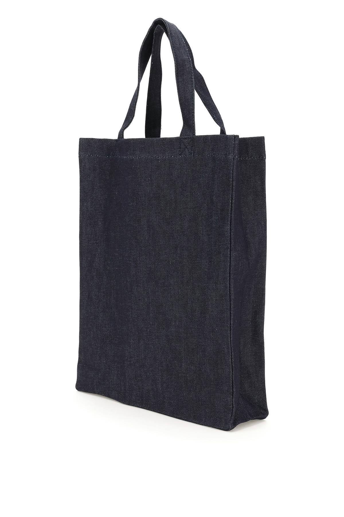 A.P.C. Cotton Denim Long Tote