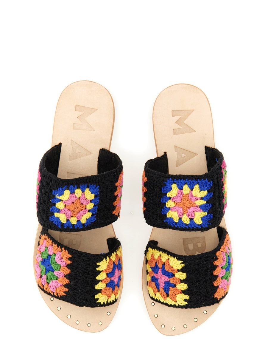 MANEBI 3498110 Sandals (Multi Black)