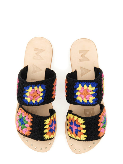 MANEBI 3498110 Sandals (Multi Black)