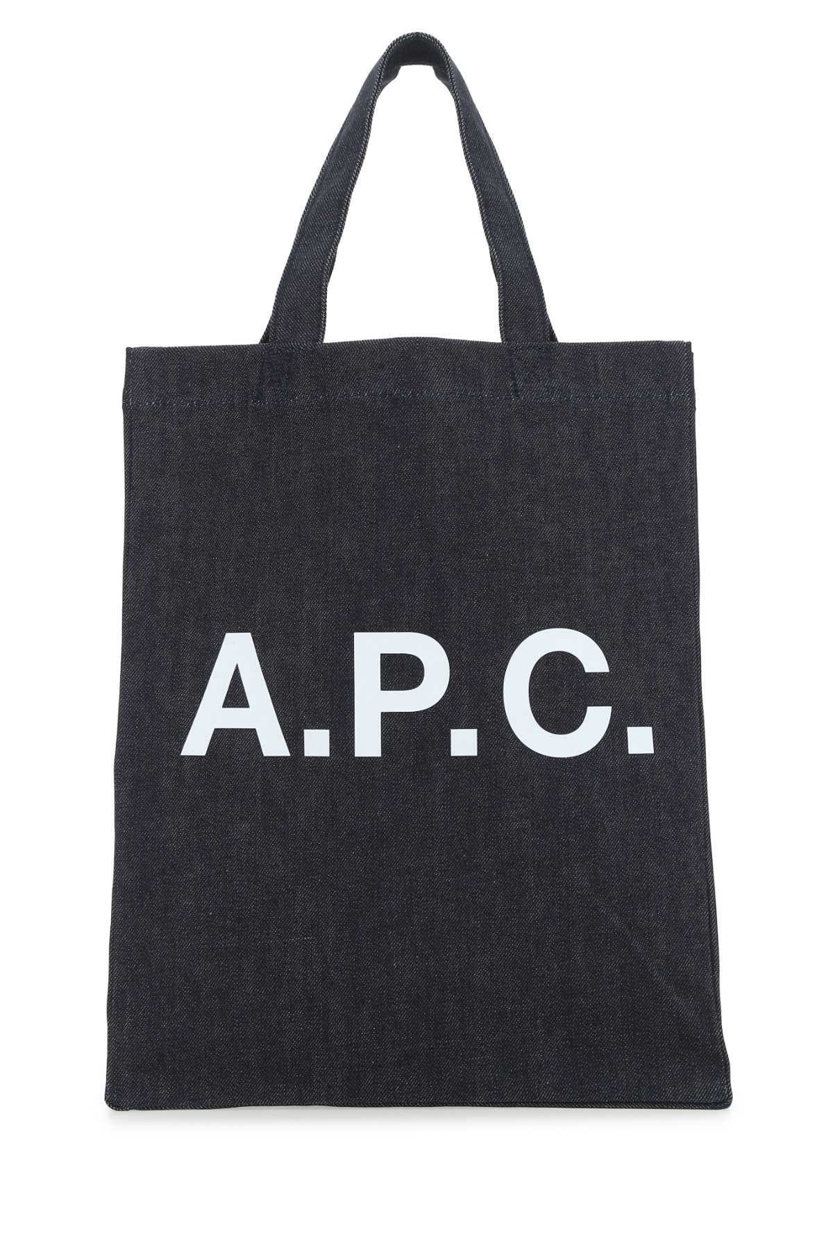 A.P.C. Cotton Denim Long Tote