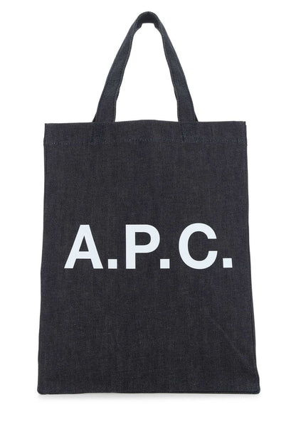 A.P.C. Cotton Denim Long Tote